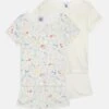 PETIT BATEAU Pyjacourts 2 Pack - Pyjama - White 2 PETIT BATEAU Pyjacourts 2 Pack - Pyjama - White -Petit Bateau Soldes 09f00105996948b3bf8d3a03e1d5b625