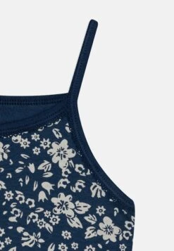 PETIT BATEAU Kids 2 Pack - Caraco - White/Dark Blue -Petit Bateau Soldes 1b6ae710e5874246ac453fd878b31bab