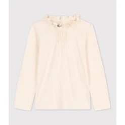 PETIT BATEAU T-shirt Col Victorien Manches Longues