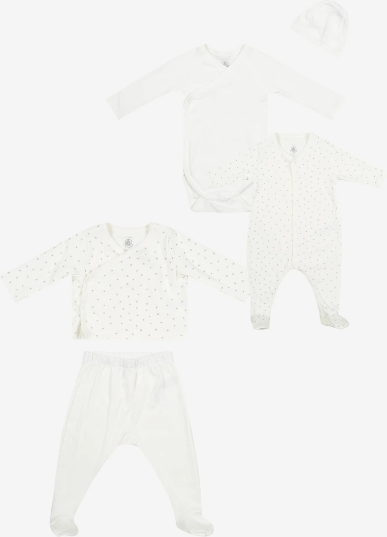 PETIT BATEAU Lingerie Ensemble De Linge Enfants Blanc 3 PETIT BATEAU Lingerie Ensemble De Linge Enfants Blanc