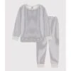 PETIT BATEAU Pyjama 2 Pièces Manches Longues Rayé -Petit Bateau Soldes 2903bfa7ab8e6253548a787dbb93c4fb