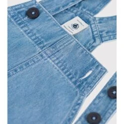 PETIT BATEAU Robe Salopette En Denim -Petit Bateau Soldes 32cbc235734ee8353a287e498f549923