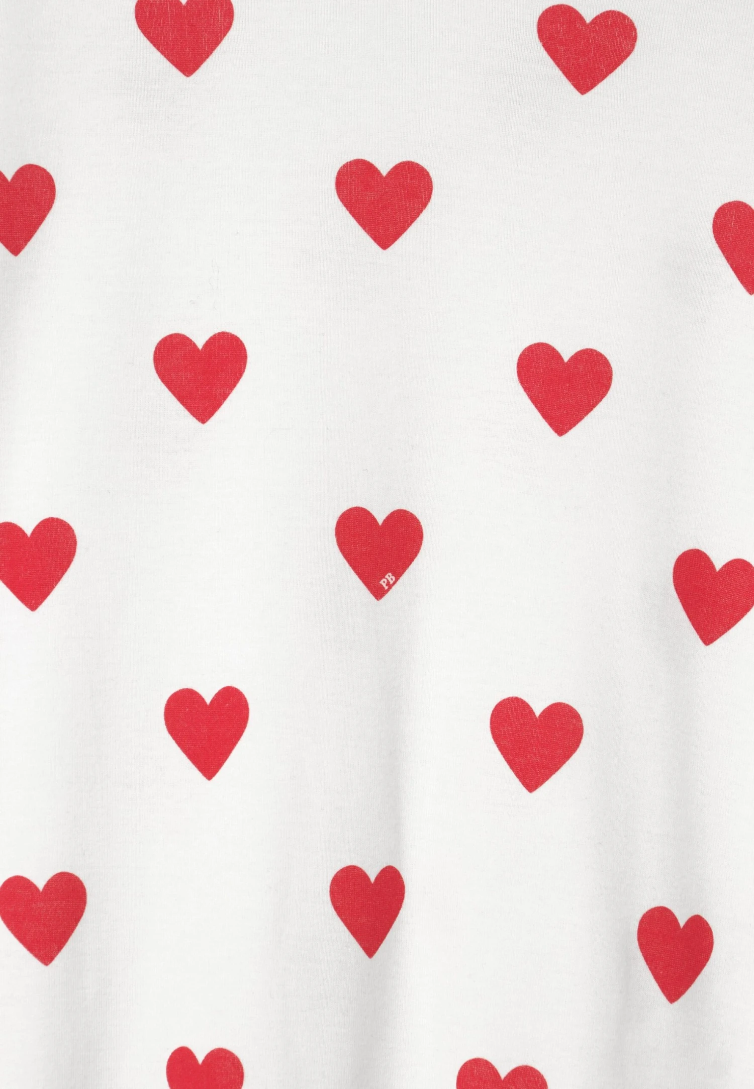 PETIT BATEAU Heart - Chemise De Nuit / Nuisette - Marshmallow/Terkuit 5 PETIT BATEAU Heart - Chemise De Nuit / Nuisette - Marshmallow/Terkuit – Image 3