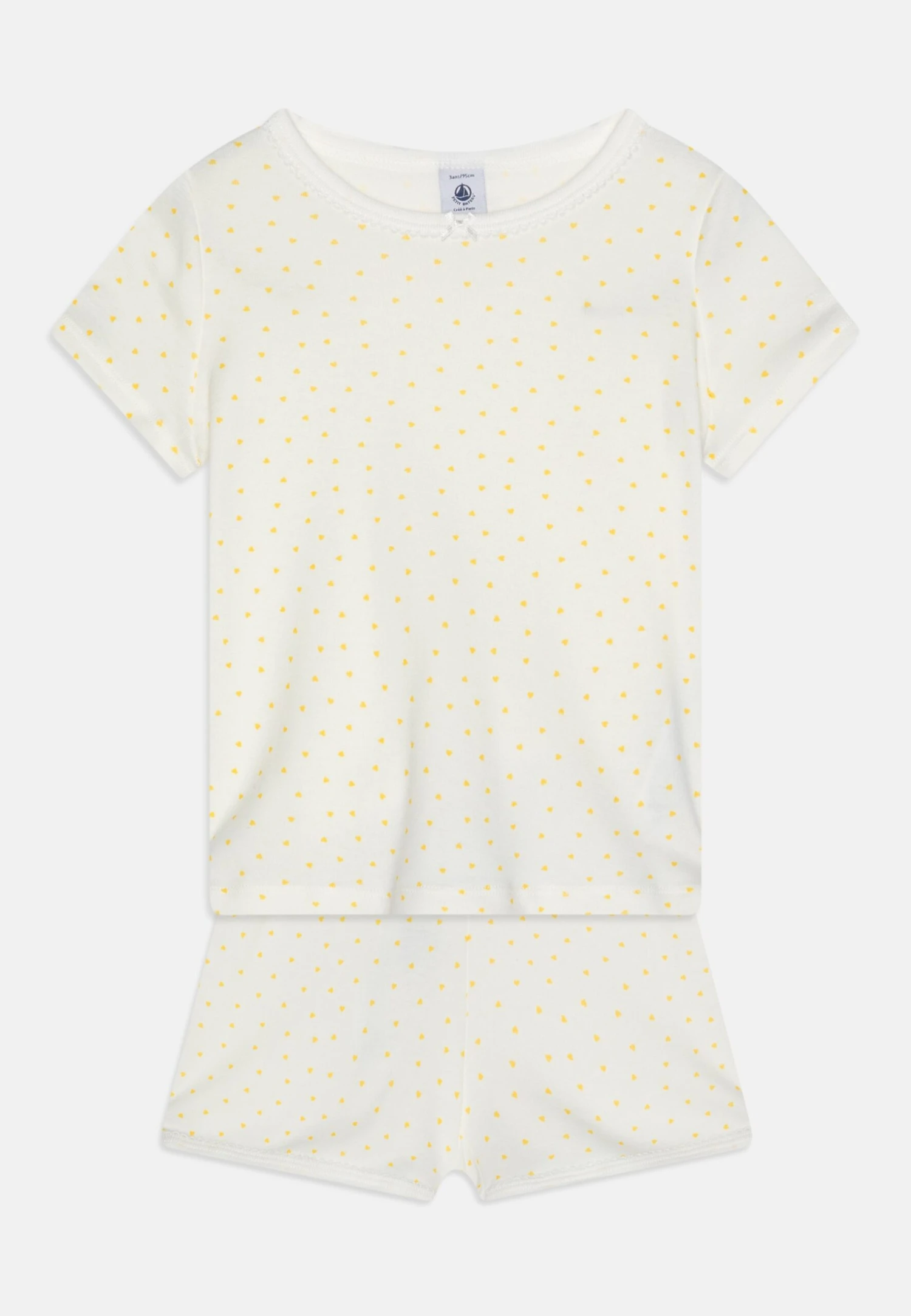 PETIT BATEAU Pyjacourts 2 Pack - Pyjama - White 5 PETIT BATEAU Pyjacourts 2 Pack - Pyjama - White – Image 3