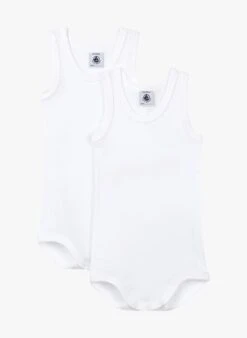 PETIT BATEAU Lot De 2 Bodies En Coton | Multicolore