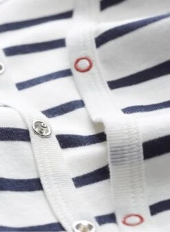 PETIT BATEAU Pyjama En Coton Rayé | Noir 7 PETIT BATEAU Pyjama En Coton Rayé | Noir -Petit Bateau Soldes 4135343