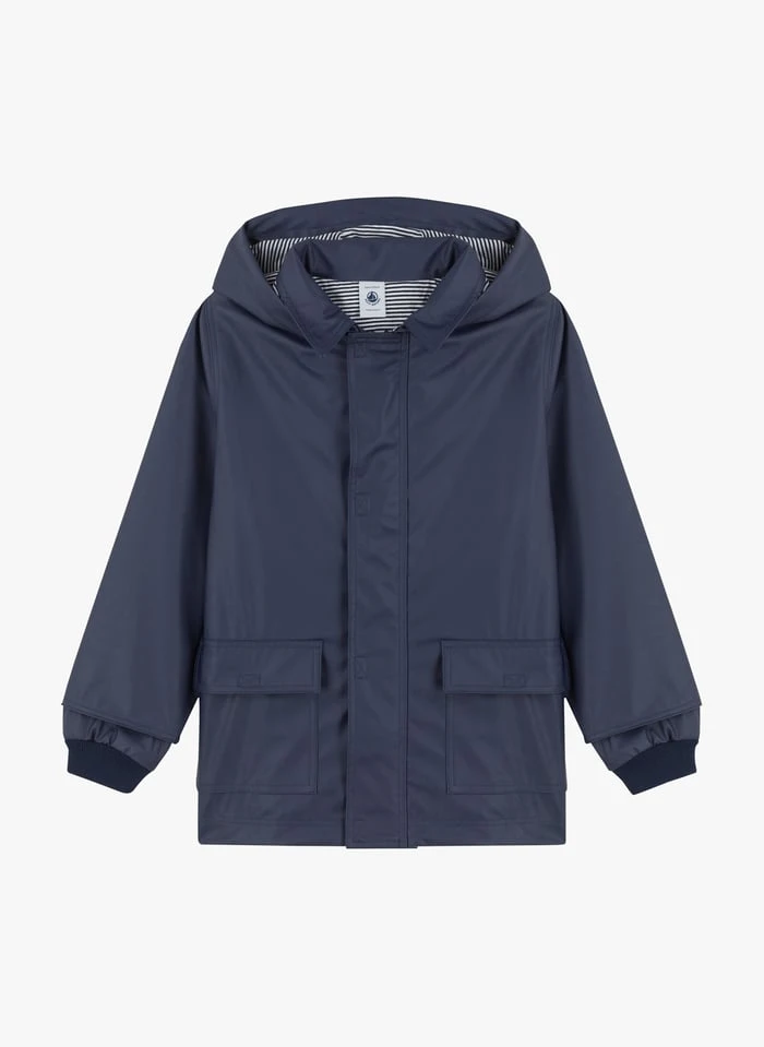 PETIT BATEAU Ciré à Capuche | Noir 3 PETIT BATEAU Ciré à Capuche | Noir