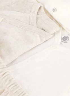 PETIT BATEAU Lot De Naissance 4 Pièces En Coton Bio | Multicolore -Petit Bateau Soldes 4146665