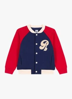 PETIT BATEAU Veste Teddy En Molleton | Multicolore