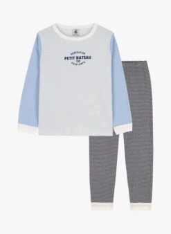 PETIT BATEAU Pyjama Milleraies En Coton Bio | Multicolore