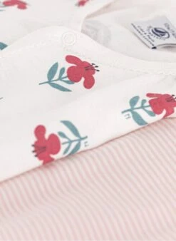 PETIT BATEAU Lot De 2 Combinaisons Courtes En Coton Bio | Multicolore -Petit Bateau Soldes 4146766