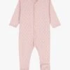 PETIT BATEAU Dors-bien à Pois En Coton Bio | Rose -Petit Bateau Soldes 4146773