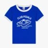 PETIT BATEAU Tee-shirt Col Rond En Coton | Bleu -Petit Bateau Soldes 4146830