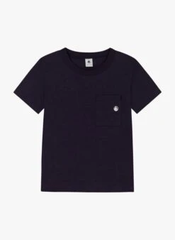 PETIT BATEAU Tee-shirt Col Rond En Coton | Noir