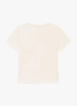 PETIT BATEAU Tee-shirt Col Rond En Coton Bio | Blanc -Petit Bateau Soldes 4146849