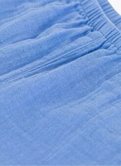 PETIT BATEAU Pantalon Droit En Coton | Bleu -Petit Bateau Soldes 4146864