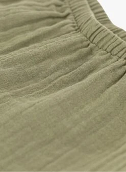 PETIT BATEAU Pantalon Droit En Coton | Vert -Petit Bateau Soldes 4146867