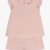 PETIT BATEAU Ensemble En Gaze De Coton | Rose 1 PETIT BATEAU Ensemble En Gaze De Coton | Rose -Petit Bateau Soldes 4146896