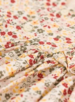 PETIT BATEAU Robe Avec Bloomer En Coton | Multicolore -Petit Bateau Soldes 4146902