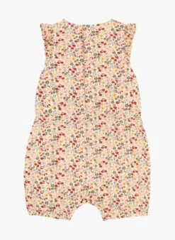 PETIT BATEAU Combinaison Courte Imprimée En Coton | Multicolore -Petit Bateau Soldes 4146908