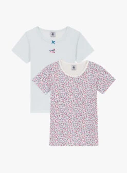 PETIT BATEAU Lot De Deux Tee-shirts En Coton | Multicolore
