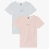 PETIT BATEAU Lot De 2 Tee-shirts Col Rond Rayés En Coton | Multicolore -Petit Bateau Soldes 4146931