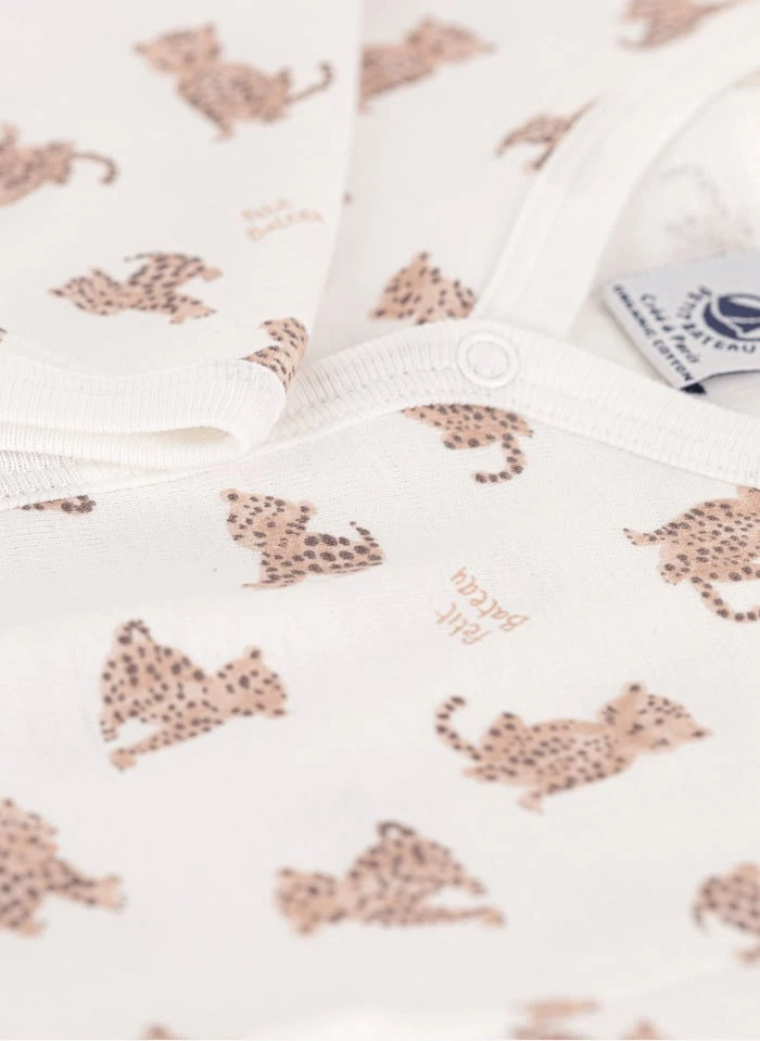 PETIT BATEAU Dors-bien Imprimé En Coton Bio | Multicolore 5 PETIT BATEAU Dors-bien Imprimé En Coton Bio | Multicolore – Image 3