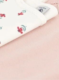 PETIT BATEAU Lot De 2 Débardeurs Fleurs En Coton Bio | Multicolore -Petit Bateau Soldes 4146950