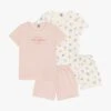PETIT BATEAU Lot De 2 Pyjamas Imprimés En Coton | Multicolore -Petit Bateau Soldes 4146954