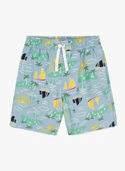 PETIT BATEAU Short De Bain Imprimé | Multicolore -Petit Bateau Soldes 4146967