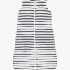 PETIT BATEAU Gigoteuse à Rayures En Coton | Blanc -Petit Bateau Soldes 4152202