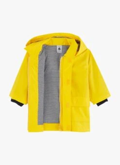 PETIT BATEAU Ciré à Capuche | Jaune -Petit Bateau Soldes 4152207