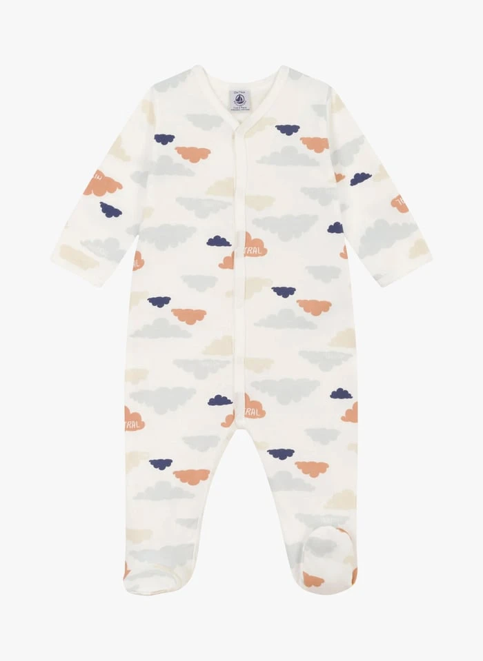 PETIT BATEAU Dors-bien Nuages En Coton Bio | Multicolore 3 PETIT BATEAU Dors-bien Nuages En Coton Bio | Multicolore