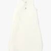 PETIT BATEAU Gigoteuse En Velours De Coton Bio | Blanc -Petit Bateau Soldes 4152234