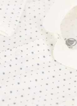 PETIT BATEAU Dors-bien étoiles En Coton Bio | Blanc -Petit Bateau Soldes 4152249