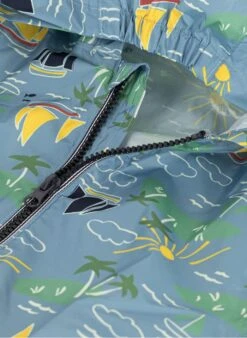 PETIT BATEAU Coupe-vent à Capuche | Multicolore -Petit Bateau Soldes 4152274