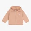 PETIT BATEAU Sweatshirt à Capuche En Coton Bio | Rose -Petit Bateau Soldes 4152296