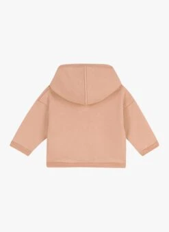 PETIT BATEAU Sweatshirt à Capuche En Coton Bio | Rose -Petit Bateau Soldes 4152297