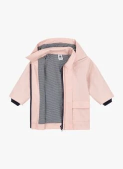PETIT BATEAU Imperméable à Capuche | Rose -Petit Bateau Soldes 4152301