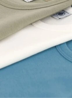 PETIT BATEAU Lot De 3 Débardeurs En Coton | Multicolore -Petit Bateau Soldes 4152344