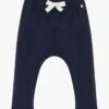 PETIT BATEAU Pantalon Droit En Coton Mélangé | Noir -Petit Bateau Soldes 4152345