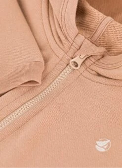 PETIT BATEAU Sweatshirt à Capuche En Coton Bio | Rose -Petit Bateau Soldes 4152465