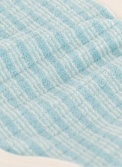 PETIT BATEAU Short Rayé En Coton Mélangé | Bleu -Petit Bateau Soldes 4152466