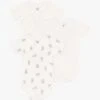 PETIT BATEAU Lot De 3 Bodies Lapins En Coton Bio | Multicolore