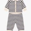 PETIT BATEAU Ensemble 2 Pièces à Rayures | Noir -Petit Bateau Soldes 4157350