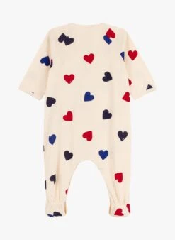 PETIT BATEAU Dors-bien Coeurs En Coton Bio | Multicolore -Petit Bateau Soldes 4157355
