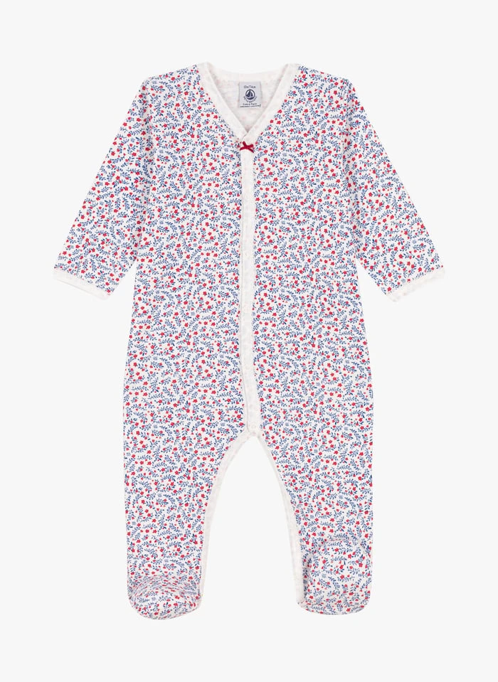 PETIT BATEAU Dors-bien Imprimé Fleuri En Coton Bio | Multicolore 3 PETIT BATEAU Dors-bien Imprimé Fleuri En Coton Bio | Multicolore