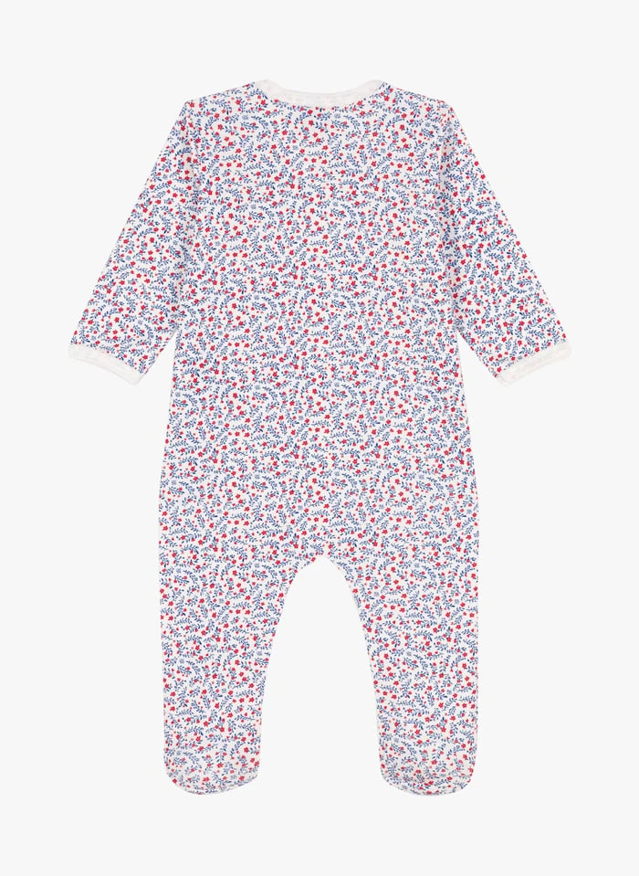 PETIT BATEAU Dors-bien Imprimé Fleuri En Coton Bio | Multicolore 4 PETIT BATEAU Dors-bien Imprimé Fleuri En Coton Bio | Multicolore – Image 2