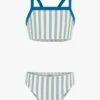 PETIT BATEAU Maillot De Bain 2 Pièces Rayé | Bleu -Petit Bateau Soldes 4157394