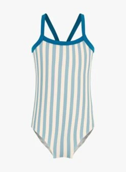 PETIT BATEAU Maillot De Bain 1 Pièce Rayé | Bleu